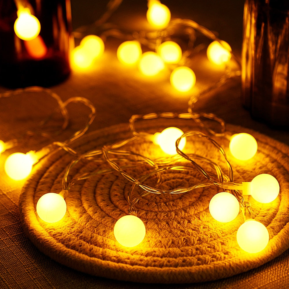 BowLift | LED Fairy Bubble String Lights Festive Lights