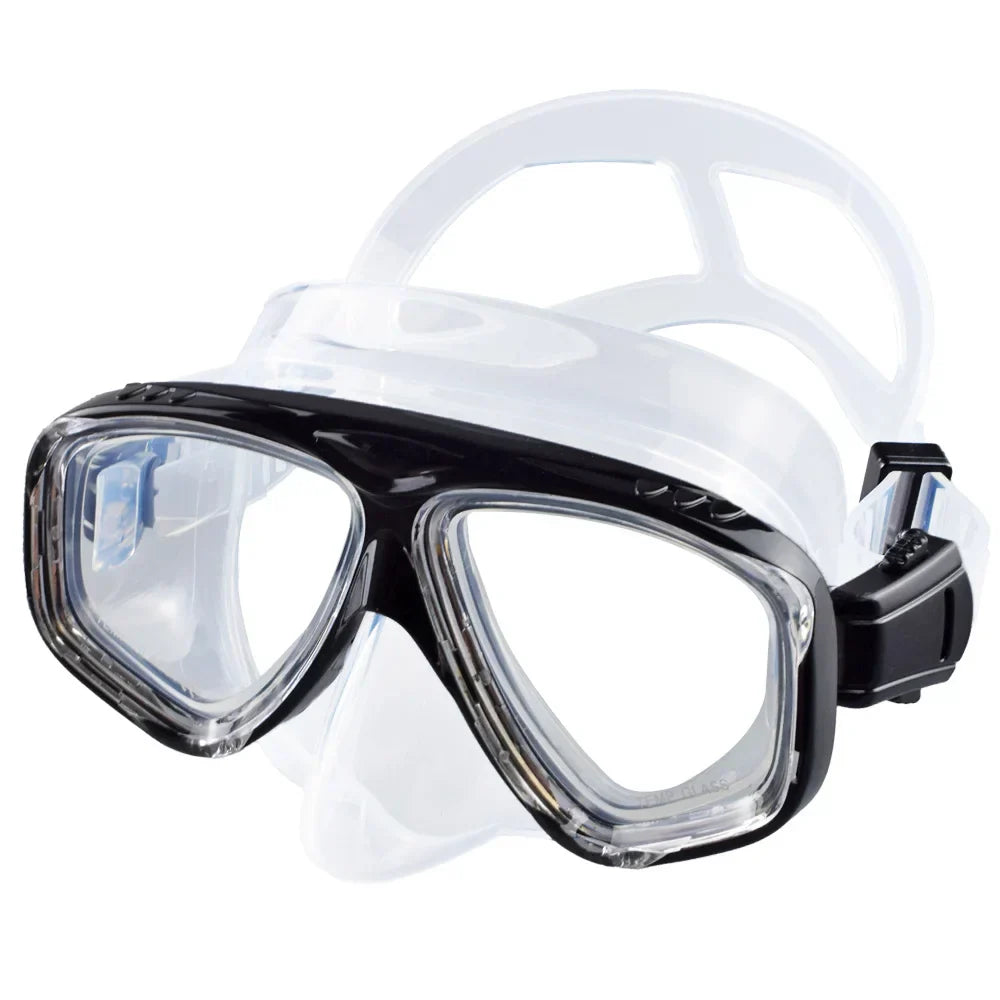 BowLift | Aquanisa Dive Mask | 180° HD Glass Visibility | Hypoallergenic & Sealing | For Snorkeling & Swimming