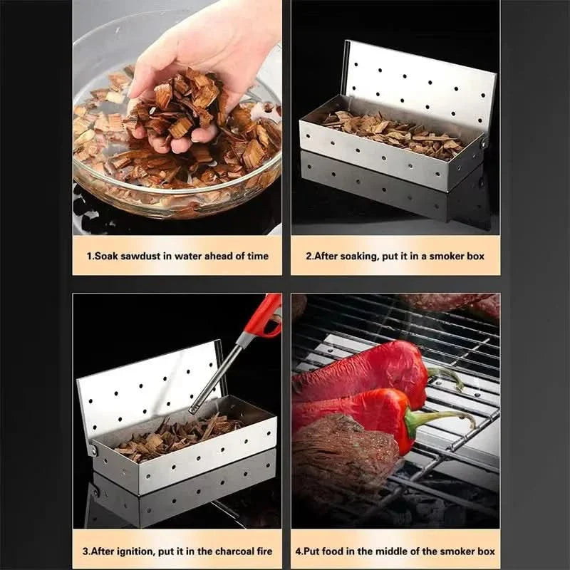 BowLift | GrillEdge Smoker Box – Intense Smoke Aroma for every BBQ