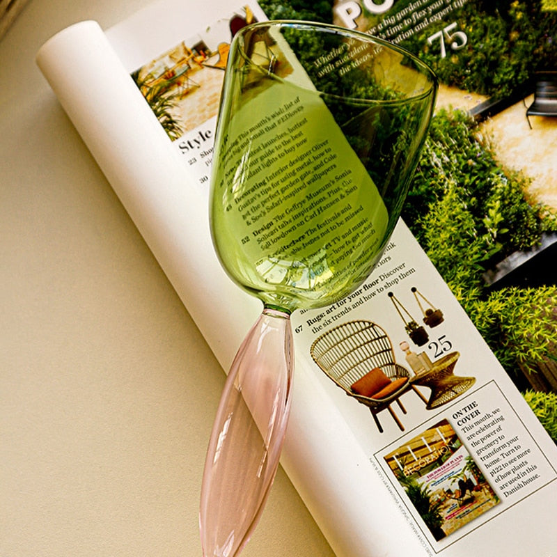 BowLift | Borosilicate 3-Color Glassware - Wine Glass