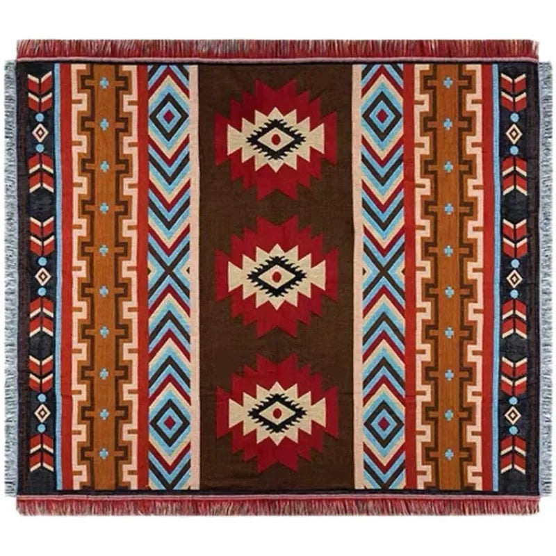 BowLift | Outdoor Bohemian Picnic Blanket - Moisture-resistant Camping and Picnic Blanket in Ethnic Style