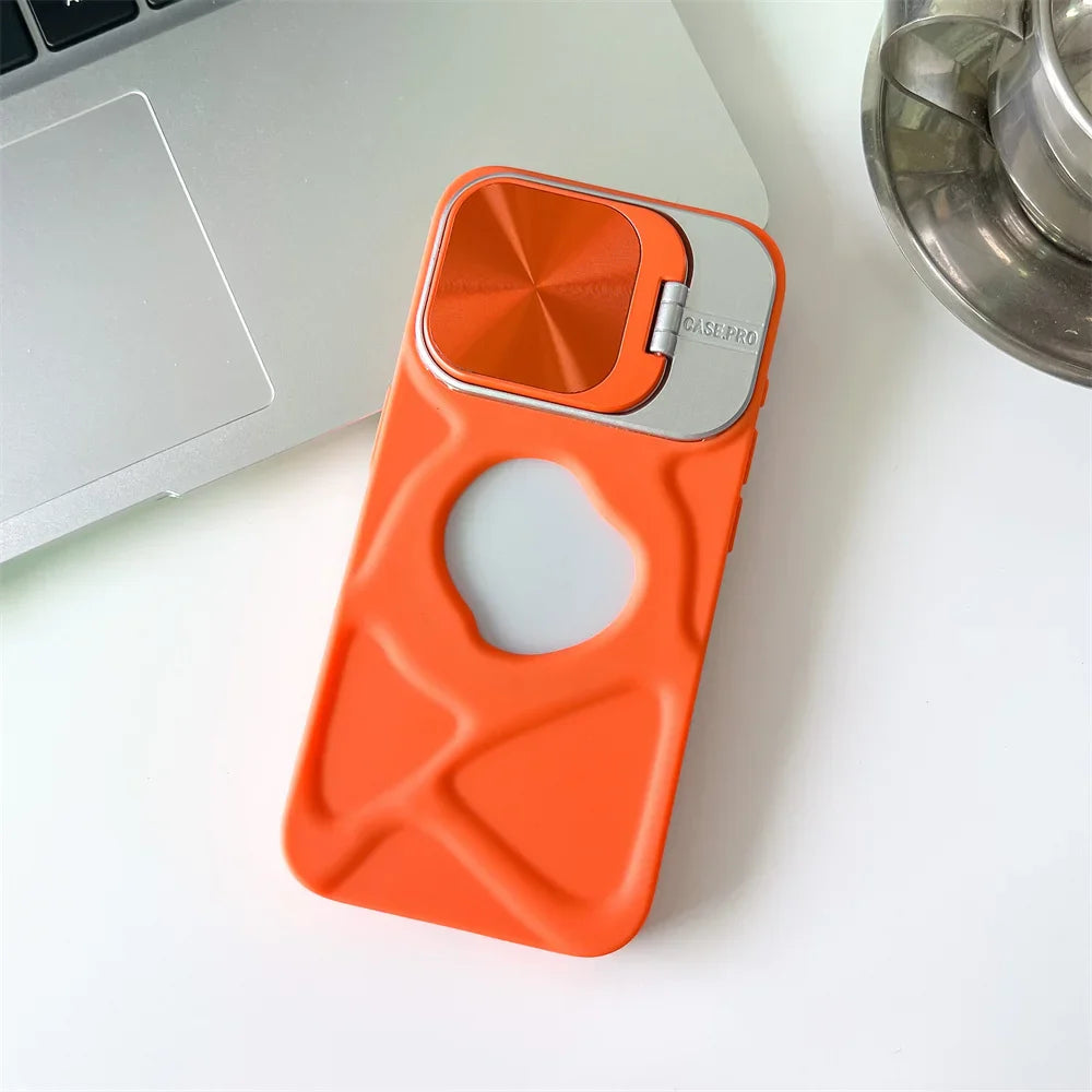 BowLift | Magsafe Silicone Lens Flip IPhone Case