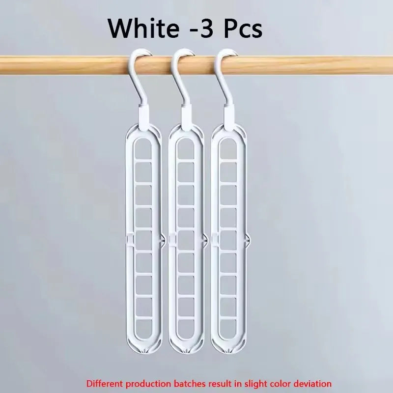 BowLift | 3Pcs 9-hole Clothes Hanger