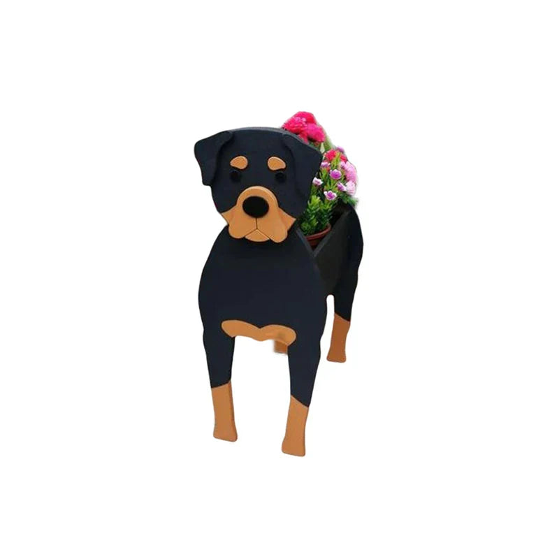 BowLift | Flower pot - Pawsome - Dog plant container - Various breeds