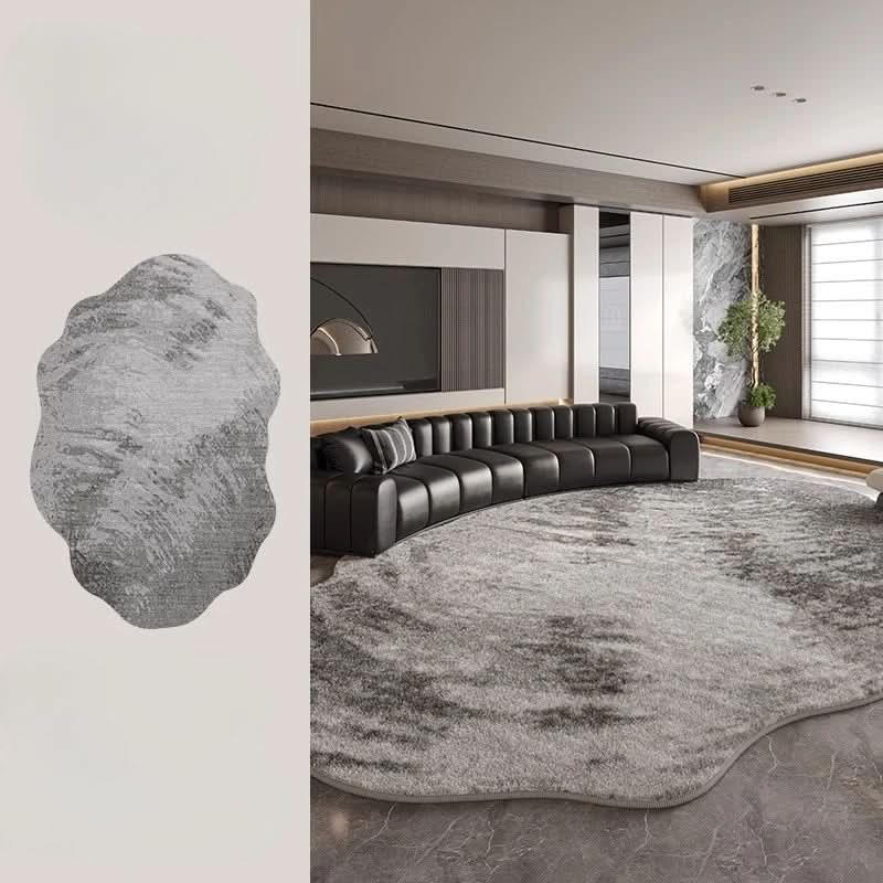 BowLift | Irregular Plush Washable Rug for Bedroom and Living Room