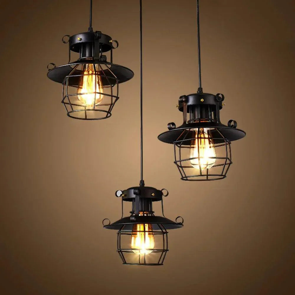 BowLift | EraLumina - Charming Industrial Pendant Light