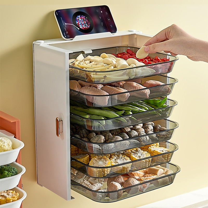 BowLift | 6-Layer Kitchen Food Plate Organizer