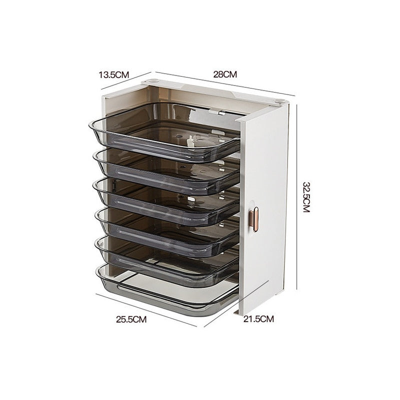 BowLift | 6-Layer Kitchen Food Plate Organizer