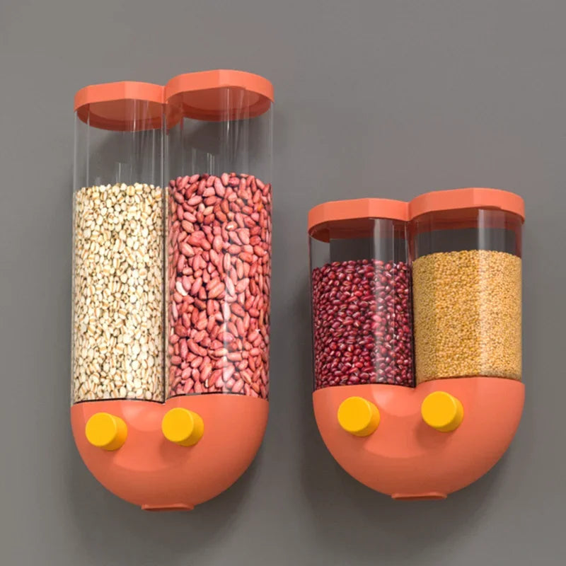 BowLift | Clear View Wall-Mounted Multi Grain Dispenser