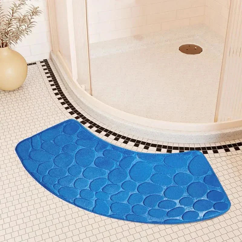BowLift | Curved Non-Slip Bathroom Mat with Ergonomic Design