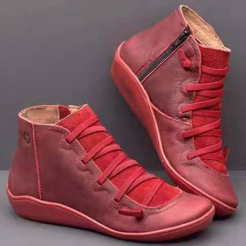 BowLift | leather - Women's boots comfort shoes