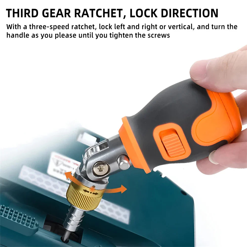 BowLift | 8in1 Mini Magnetic Bits Portable Ratchet Screwdriver