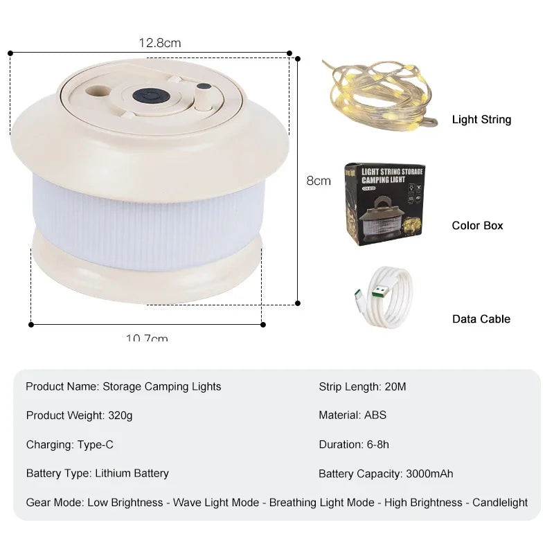 BowLift | Atmosphere Led Strips Camping Lamp