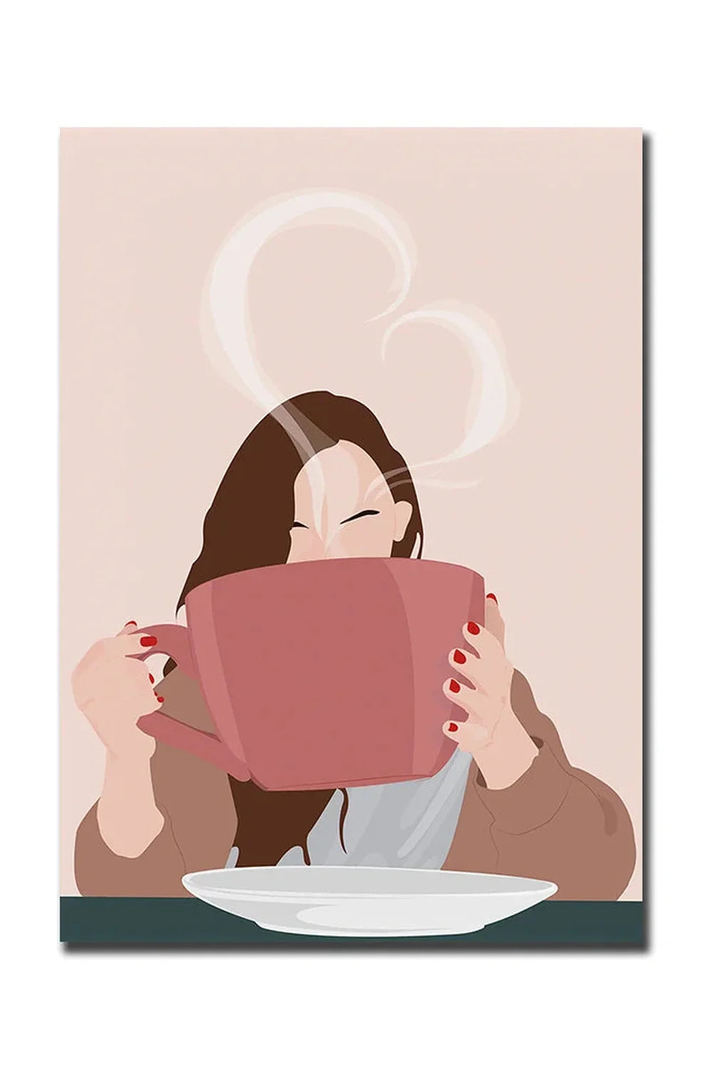 BowLift | Good Morning Coffee Canvas Poster