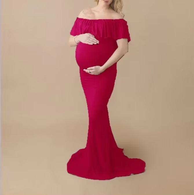 BowLift | Elegant Maternity Photography Dress for Pregnancy Photo Shoots