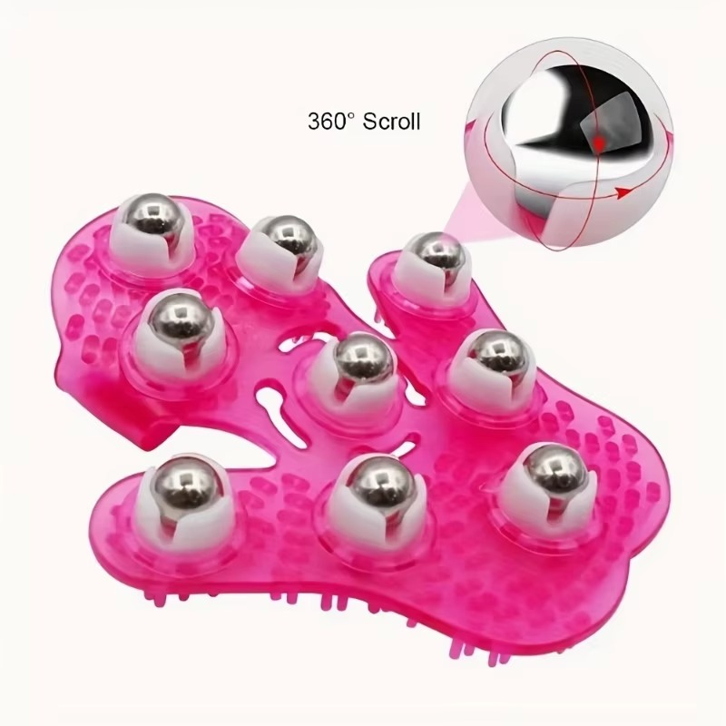 BowLift | Handheld Roller Ball Massage Glove for Muscle Relief and Relaxation