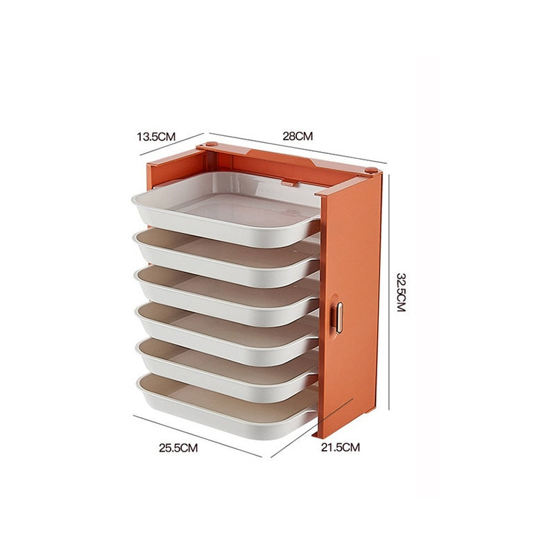 BowLift | 6-Layer Kitchen Food Plate Organizer