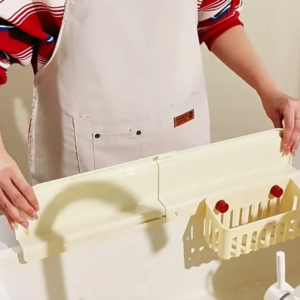 BowLift | Built-in Basket Adjustable Sink Water Splash Protector