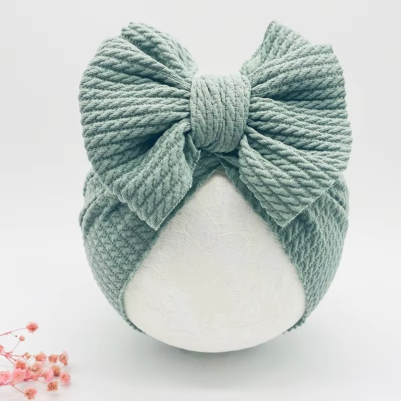 BowLift | Cozy Knotted Baby Beanie with Bow Headband