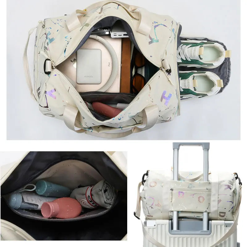 BowLift | FlexiZen Sports Bag with Shoe Compartment and Stylish Design – Water Repellent