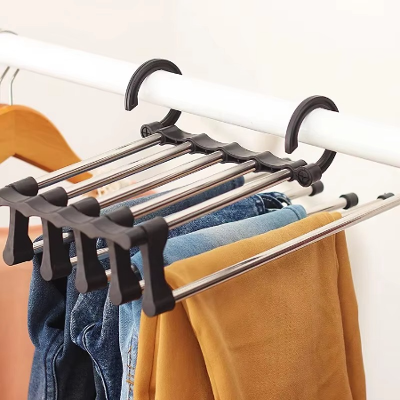BowLift | 5-in-1 Adjustable Closet Organizer Hanger