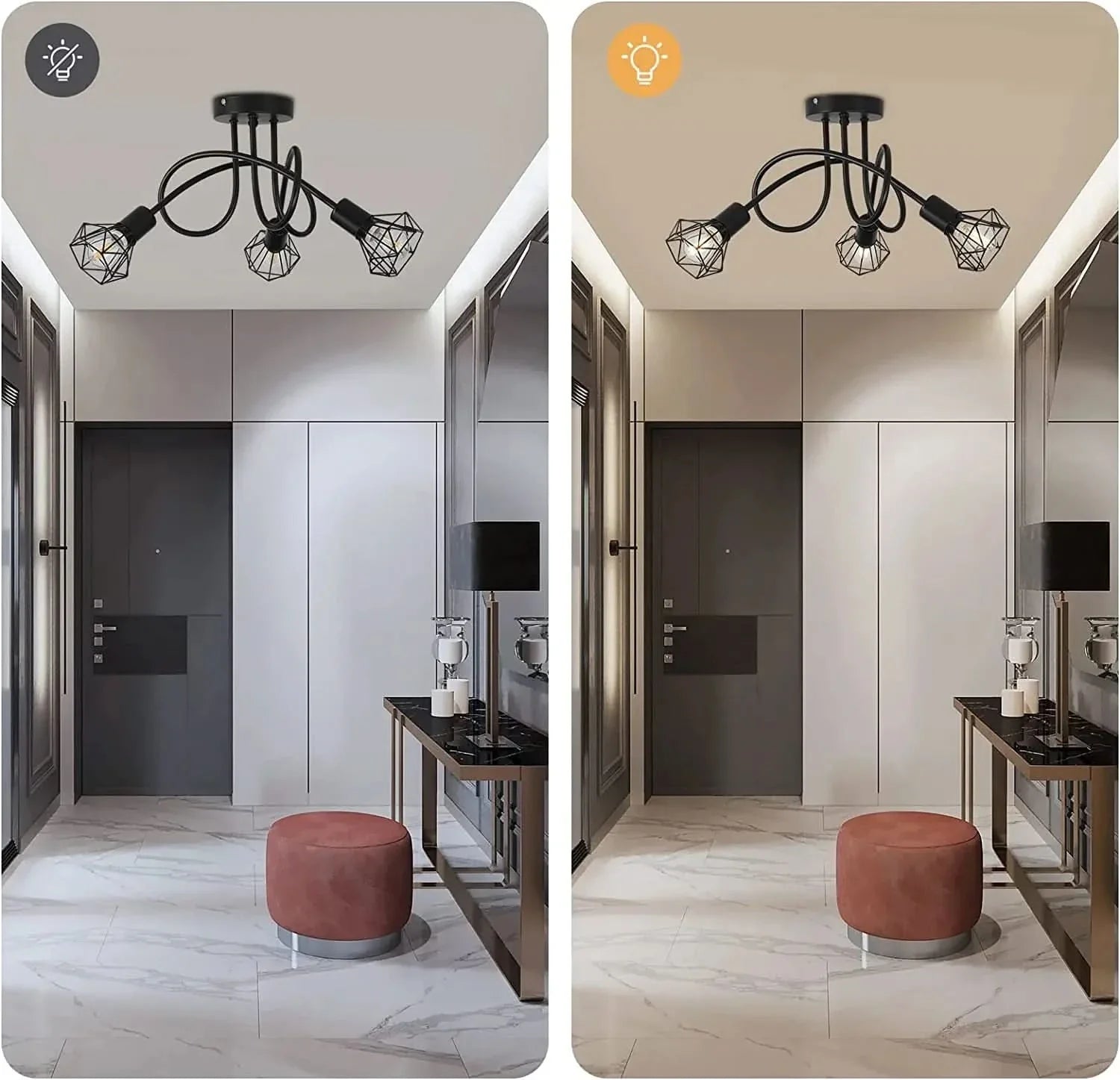 BowLift | FELORA – Modern ceiling light