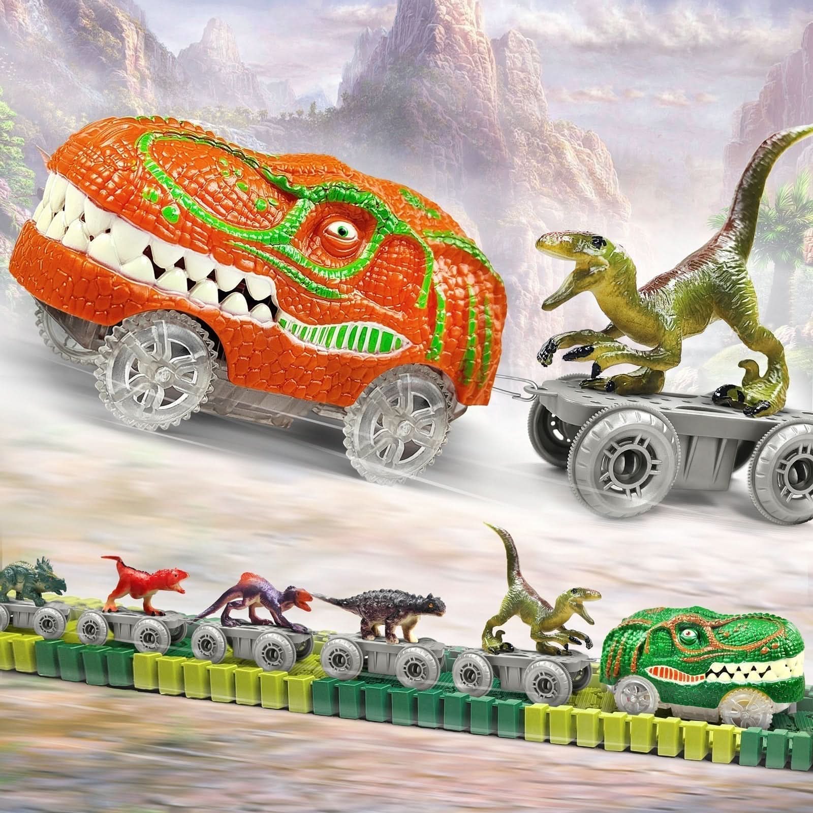 BowLift | Interactive dino train game for imaginative children aged 3 and over