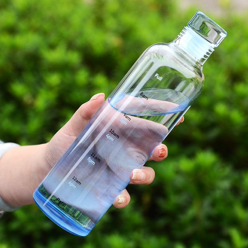 BowLift | Time Scale Heat-Resistant Glass Water Bottle