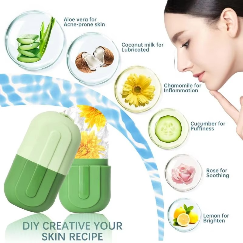 BowLift | Facial Ice Roller Cold Compress and Beauty Massage Tool