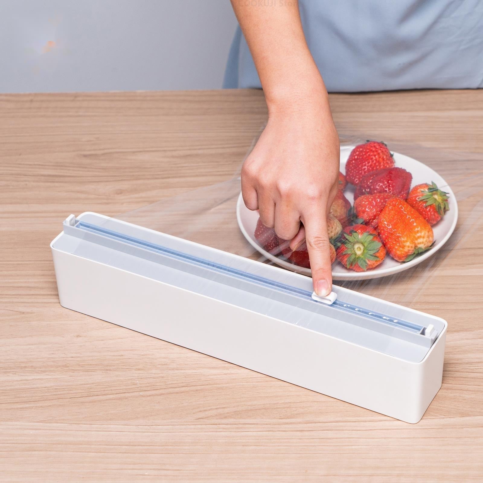BowLift | Wall-Mounted Adjustable Plastic Wrap Dispenser