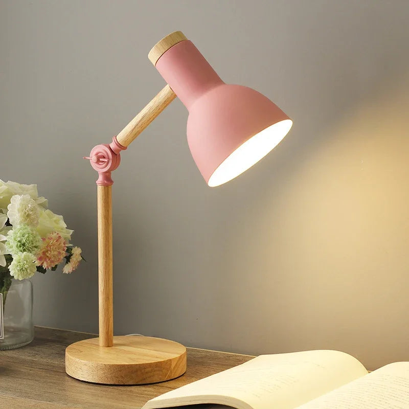 BowLift | Wooden Adjustable Table Lamp | Nordic Lighting