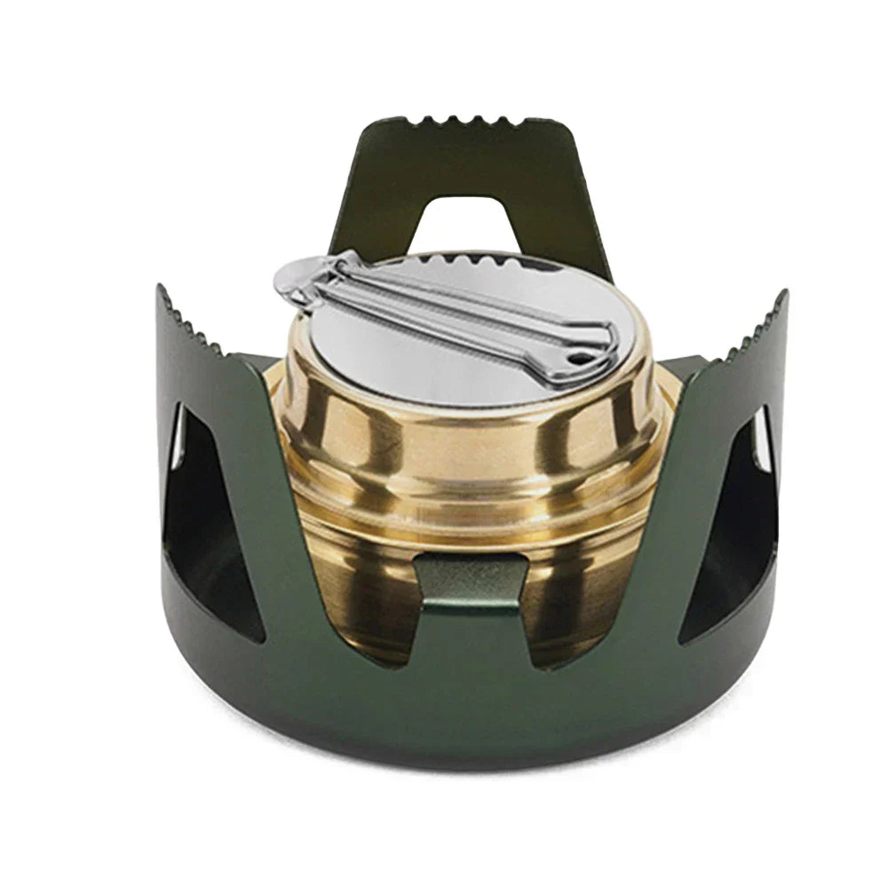 BowLift | CampFlare Alcohol Stove | 360° Combustion | Ultralight & Compact