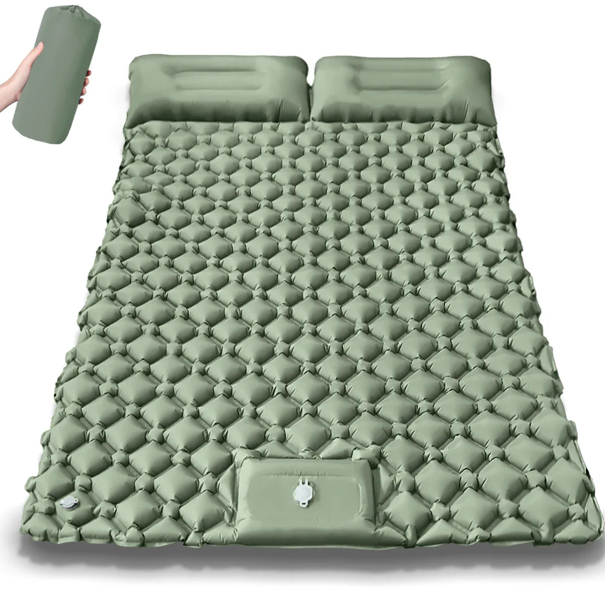 BowLift | Extra-Wide Double Inflatable Camping Mattress – Kieran