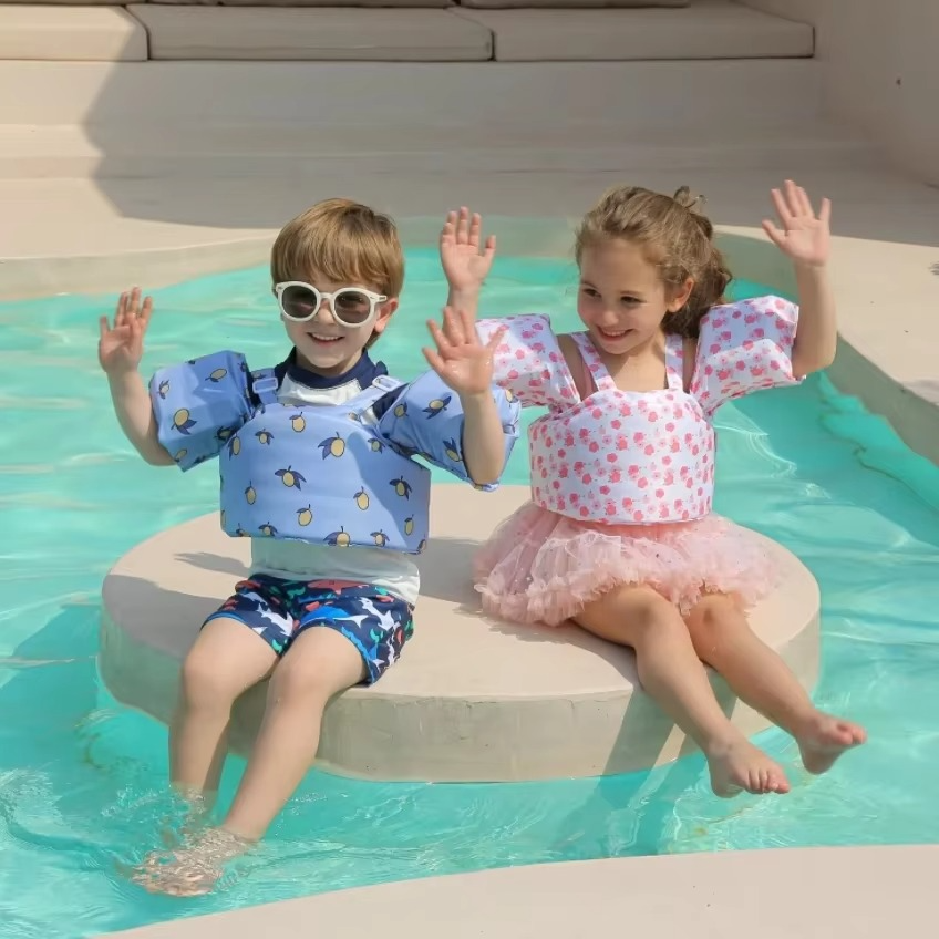 BowLift | Infant Safety Swim Trainer with Buoyancy Vest and Arm Floats