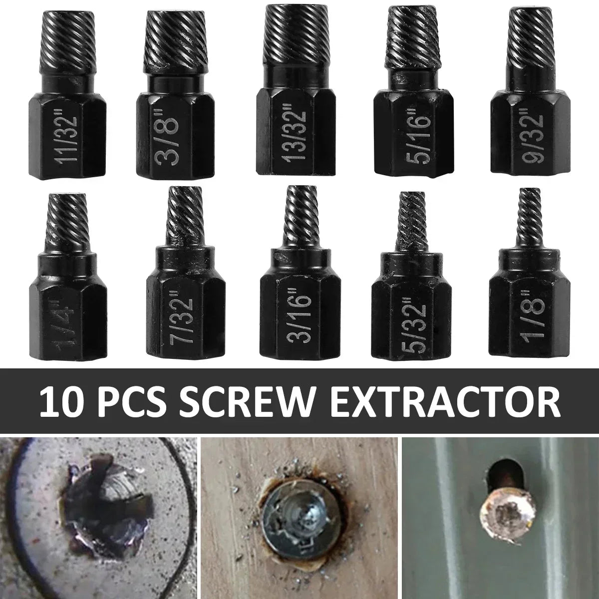 BowLift | Damaged Screw Extractor Set