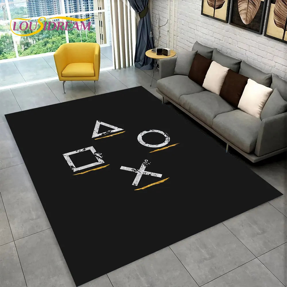 BowLift | GameJoy Playmat – Soft 3D Gamepad Floor Mat for Children and Gamers
