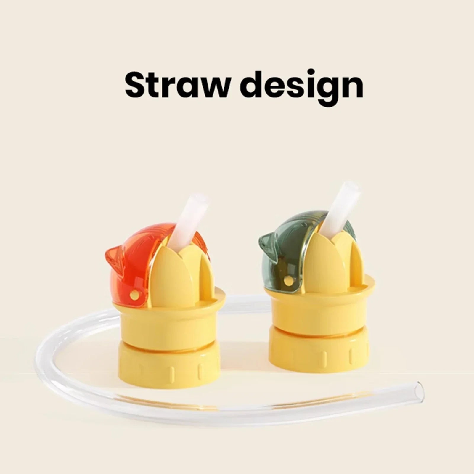 BowLift | Colorful Twist-Open Built-in Straw Water Bottle