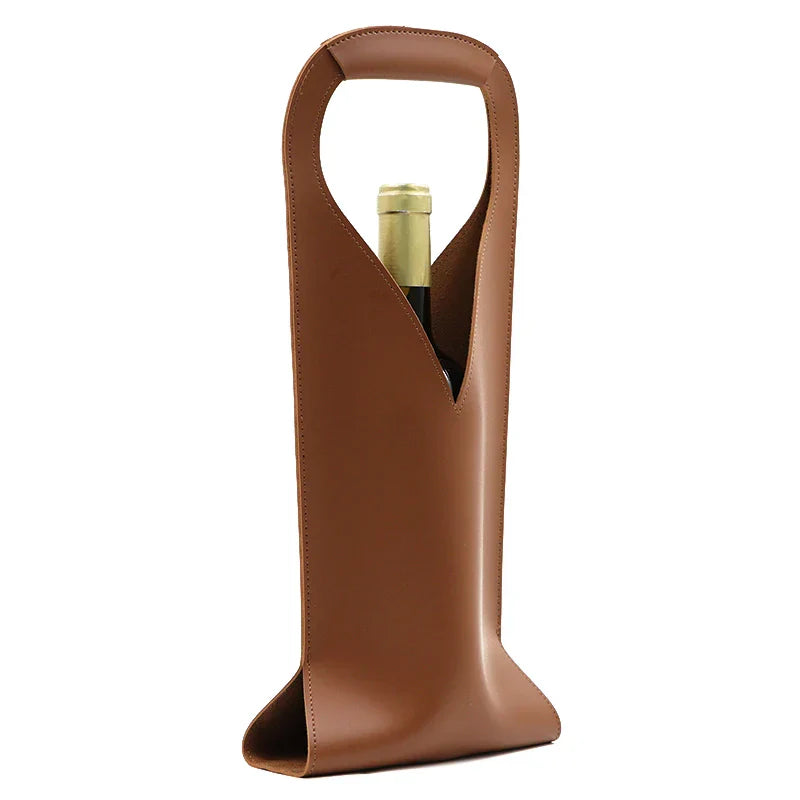BowLift | Wine Lover Leather Tote