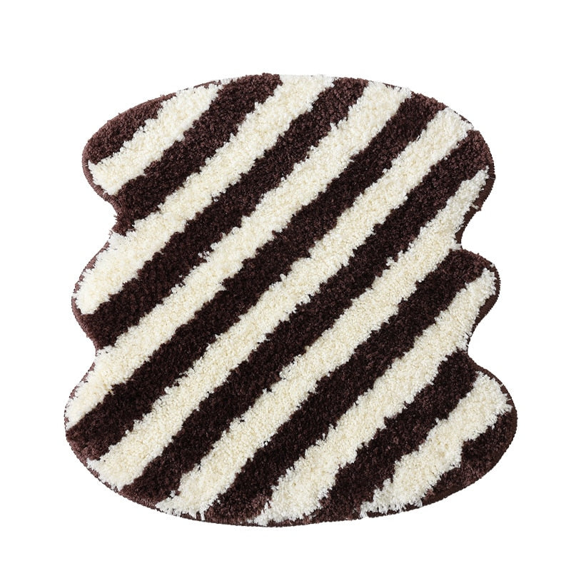 BowLift | Quilted striped chair cushion