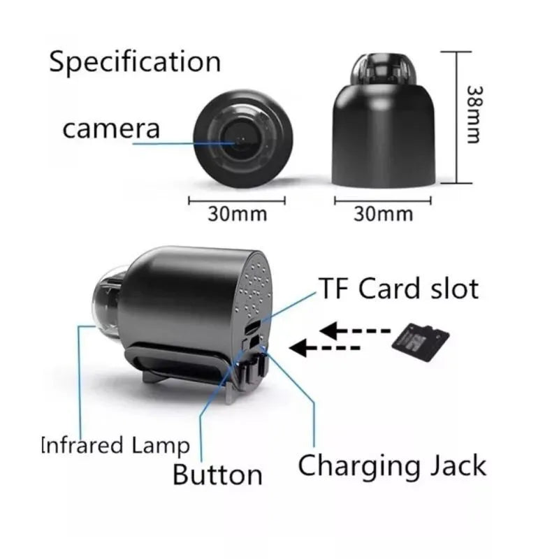 BowLift | Mini 5G Wireless Wifi Camera 1080P HD