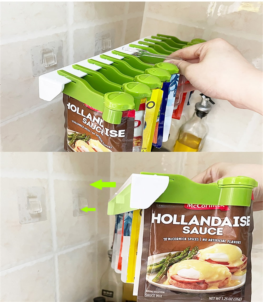 BowLift | Wall-Mounted Hang Around Seasoning Station Rack