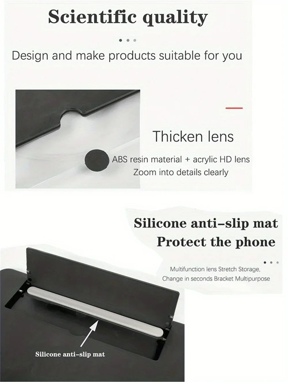 BowLift | HD Mobile Screen Magnifier