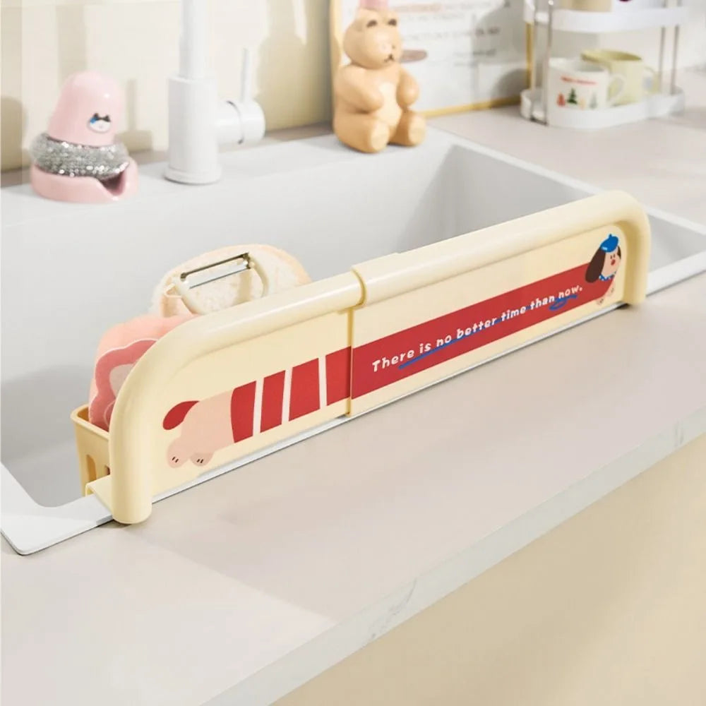 BowLift | Built-in Basket Adjustable Sink Water Splash Protector