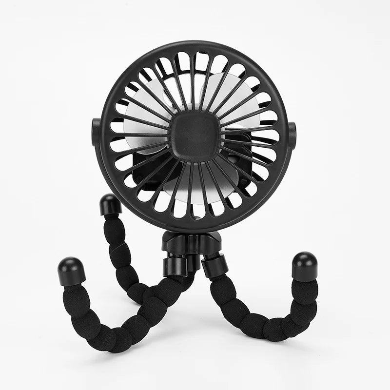 BowLift | Breziona Mini-Fan | 360° Rotatable | USB & Battery | 3 Levels | Ultra-Compact