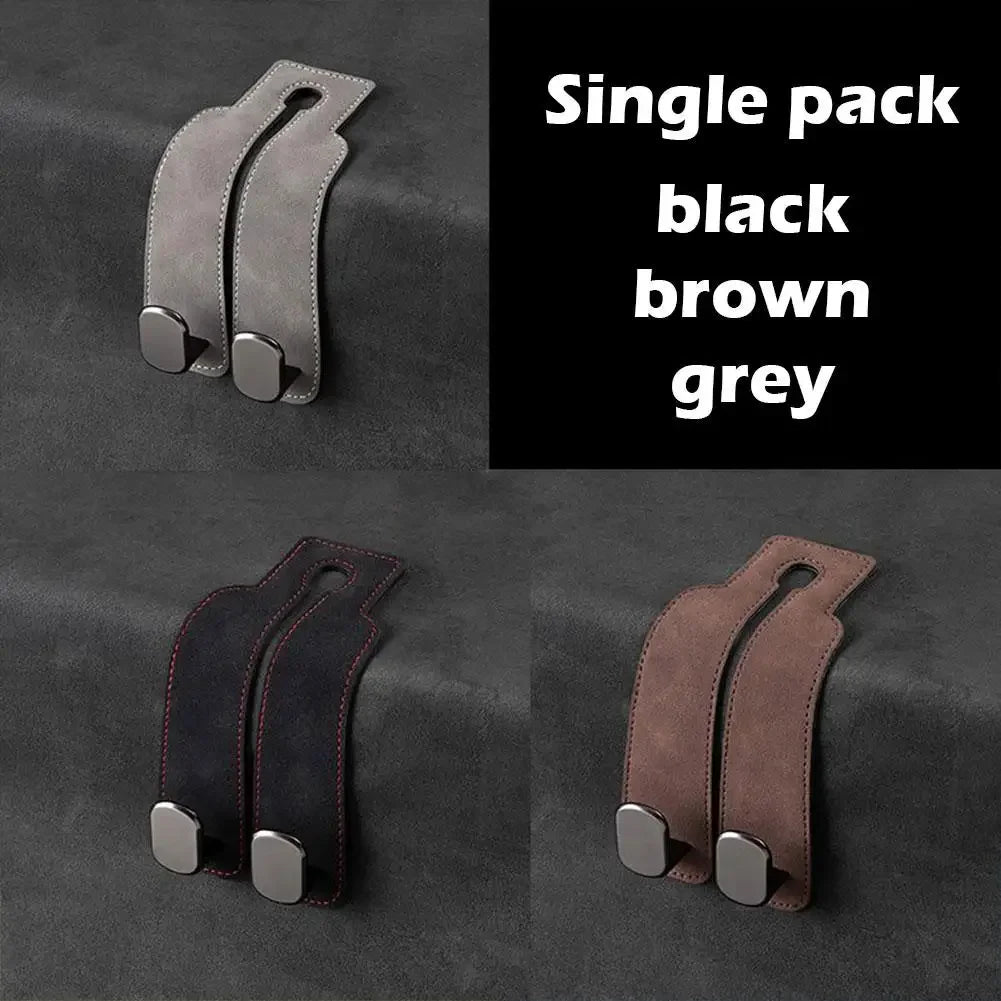 BowLift | Car Headrest Organizer Leather Hook