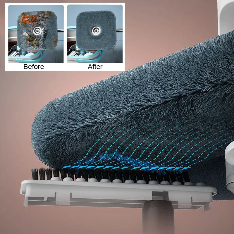 BowLift | Cleanvora FlexSpin | Spinner Mop System | Hands-Free & Hygienic | 2.5L Bucket