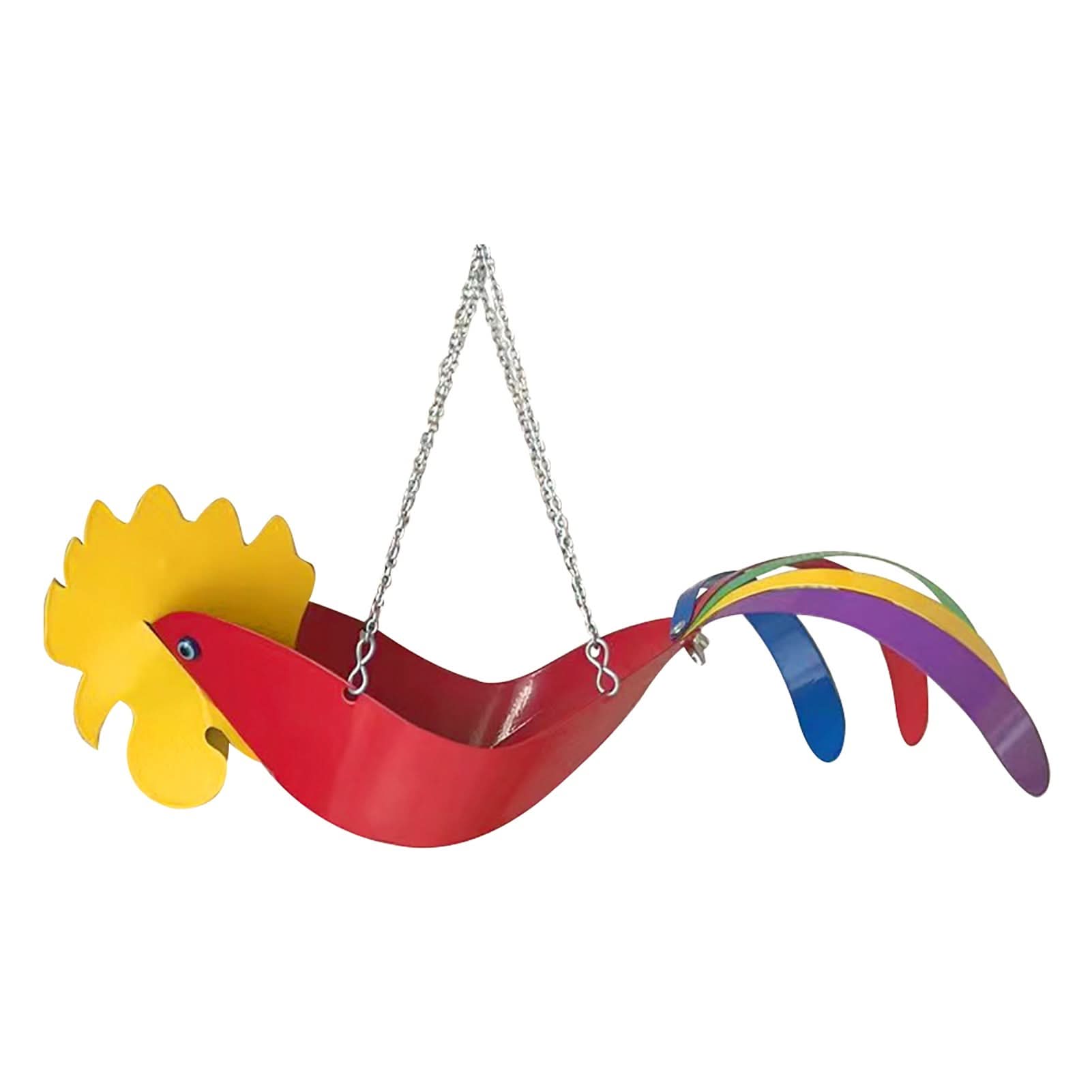 BowLift | Colourful chicken design garden decoration