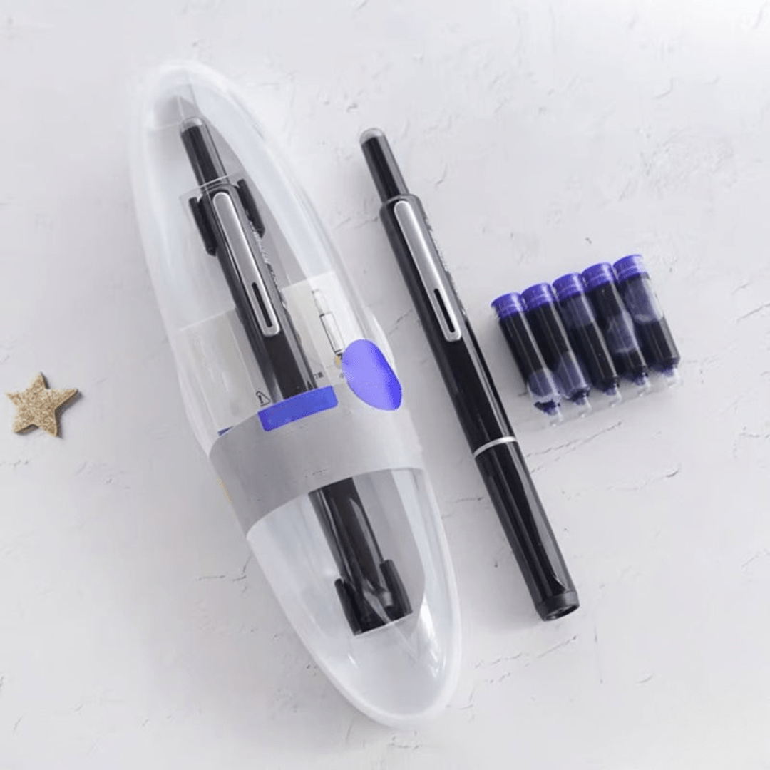 BowLift | Aurelio Elite Pen | Retractable Luxury Fountain Pen | Smooth Ink Flow | Elegant Writing Instrument & Gift for Professionals