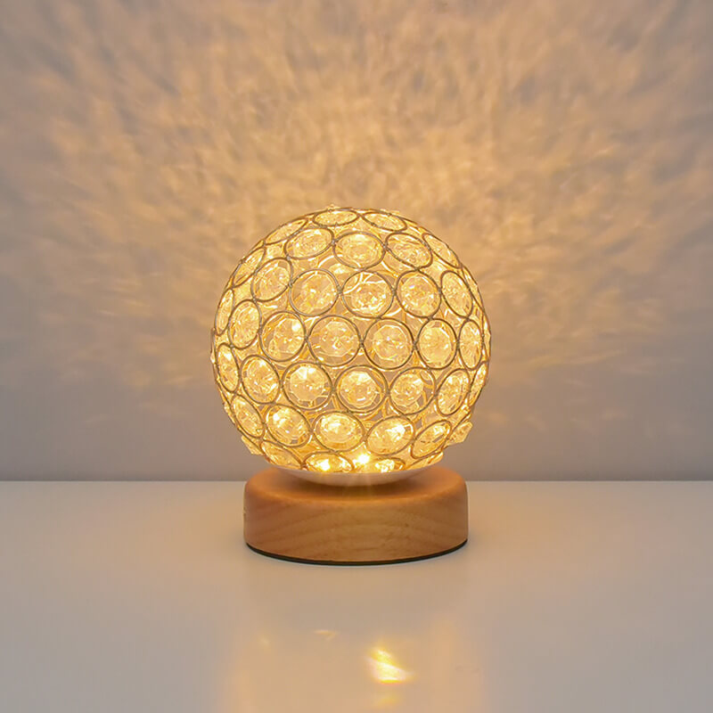 BowLift | Modern Minimalistic Round USB Rechargeable LED Night Light Table Lamp