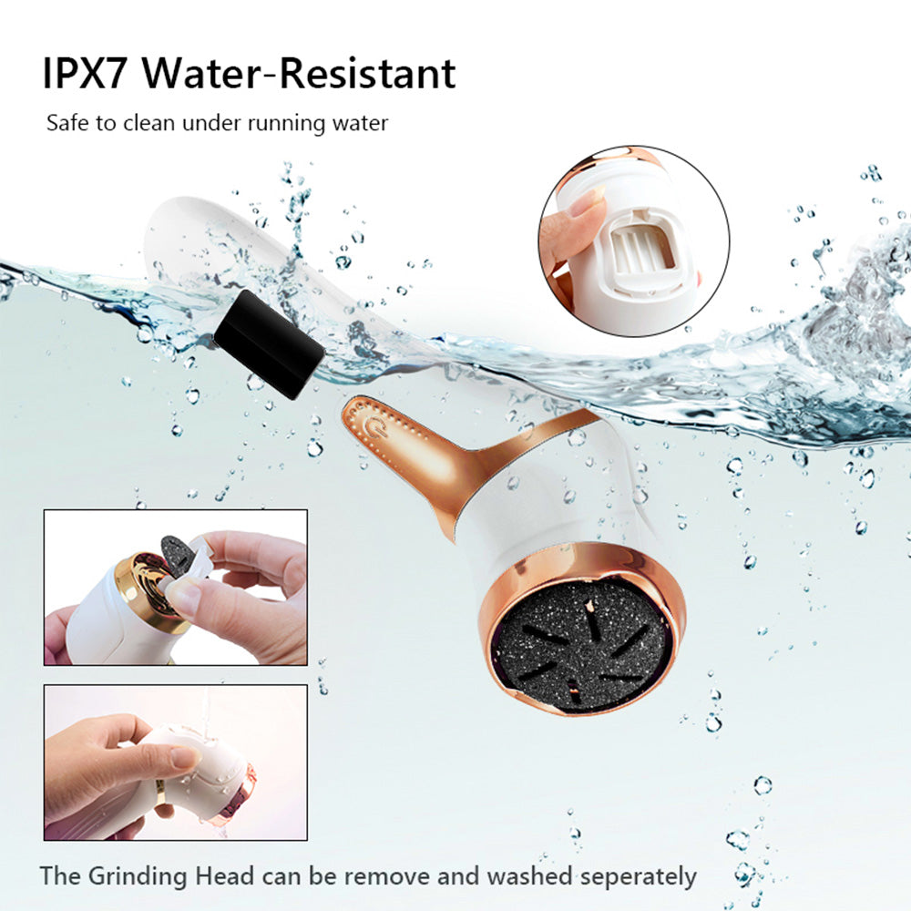 BowLift | Electric Callus Remover Foot Corns Dead Skin Treatment Rechargeable Scraper Plumice Peel for Soft Toes
